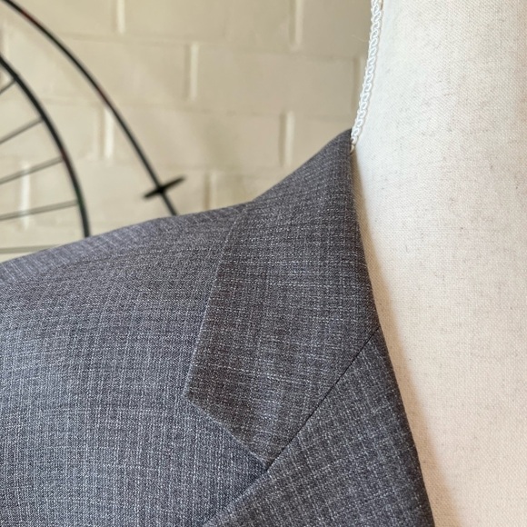 GIORGIO Armani authentic sports coat grey size44R Italian 54 gorpcore - Picture 5 of 16